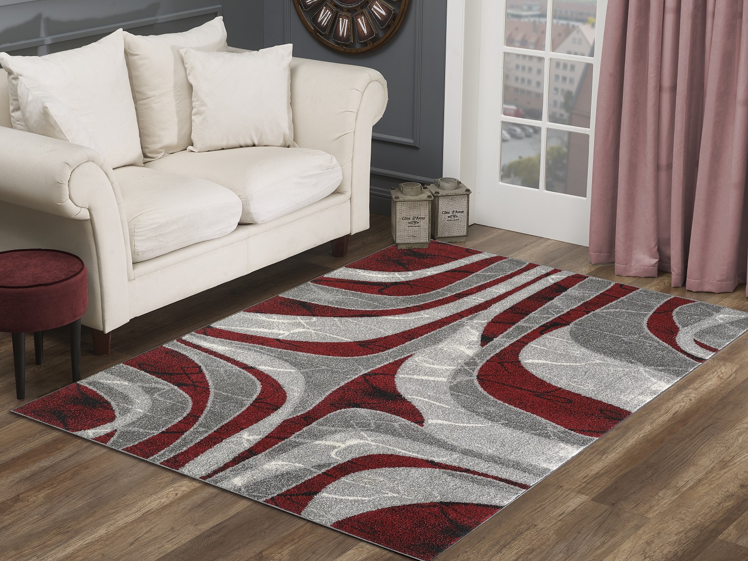 chanel designer rug