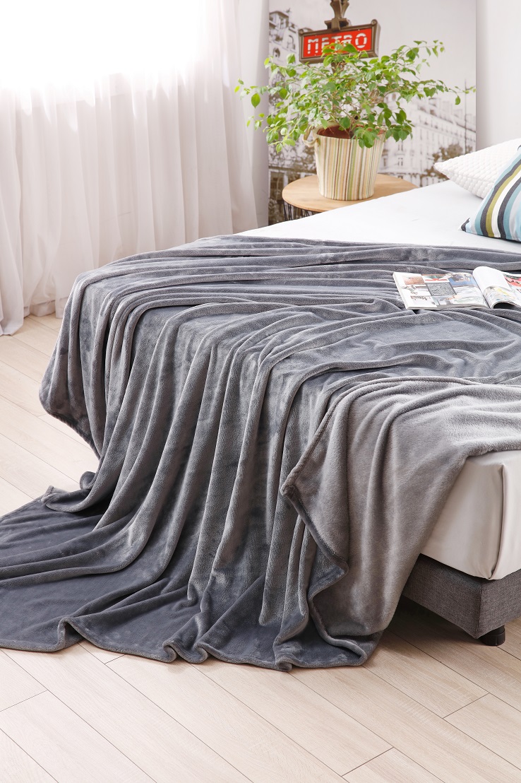 Flannel Fleece Throw Blanket 100% Polyester – Lbaiet